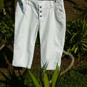 Pants Capris white